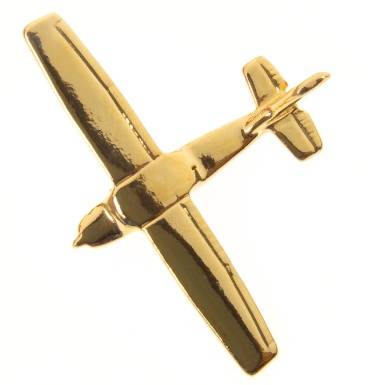 Cessna Large Pin Badge Gold Plated