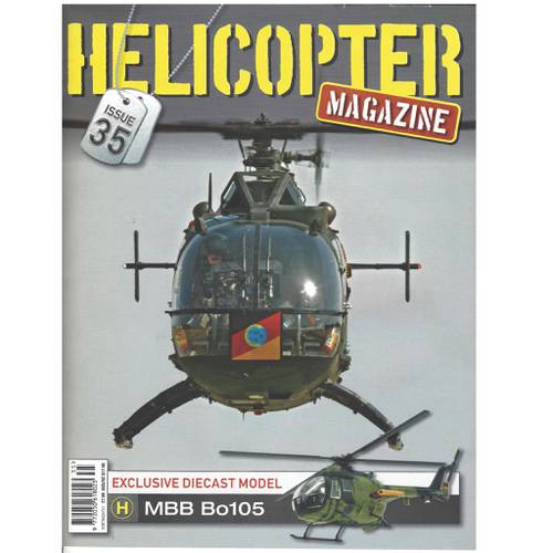 مجلة HELICOPTER مروحية Bo 105 عدد رقم (35) C20206