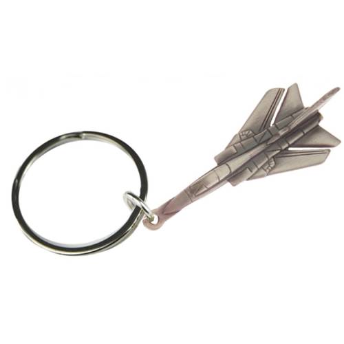 Tornado Keyring Keychain Pewter Silver Plated
