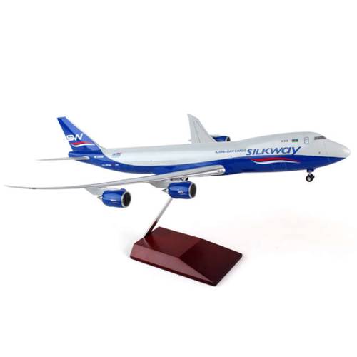 مجسم SILKway West للشحن B747-8Fمقاس1:200بلاستيكصلب
