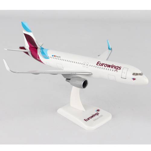 مجسم طيران Eurowings ط A320 مقاس 1:200 بلاستيك صلب