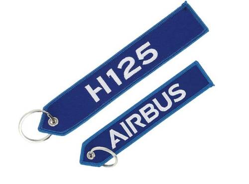 H125 Keyring 16 cm Length Embroidered Fabric from Airbus