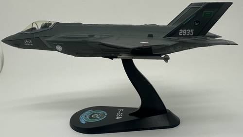 F-35A Royal Saudi Air Force Model 1:72 Scale 22cm Length Diecast Metal