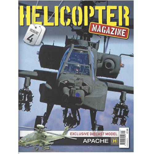 مجلة HELICOPTER مروحية AH-64 عدد رقم (4)