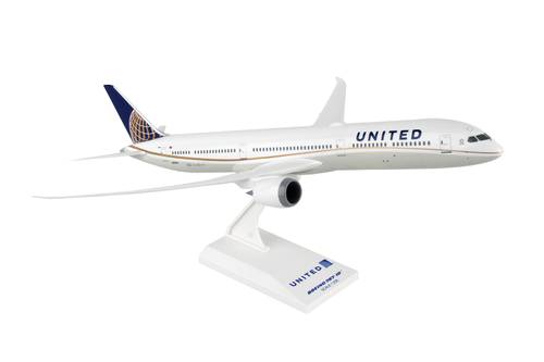 مجسم طيران يونايتد B787-10 مقاس 1:200 بلاستيك صلب
