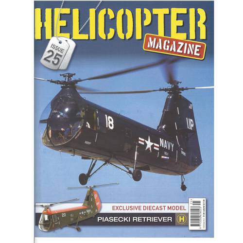 مجلة HELICOPTER مروحية H-25 عدد رقم (25) C20214