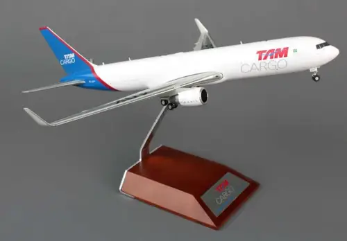 TAM Cargo Boeing 767-300ERF 1:200 Scale Diecast Model by JC Wings [PR-ADY] - Brasil
