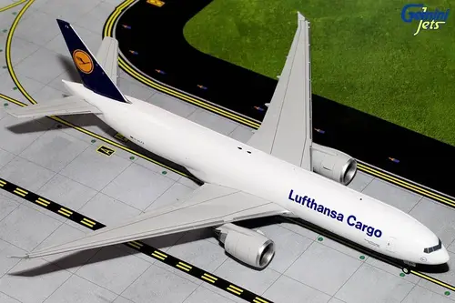 Lufthansa Cargo Boeing 777-200LRF 1:200 Scale Diecast Model by GeminiJets [D-ALFA]