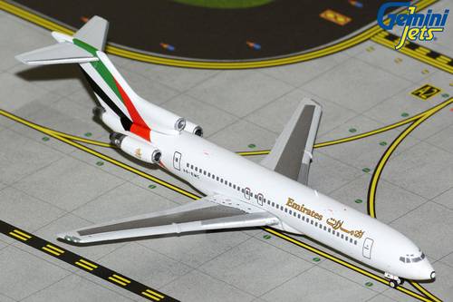 Emirates Boeing 727-200 1:400 Scale Diecast Model by GeminiJets [A6-EMC]
