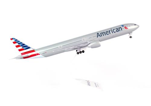 مجسم الأمريكية B777-300ER مقاس 1:200 بلاستيك صلب