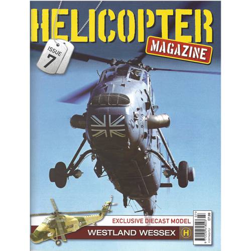 مجلة HELICOPTER مروحية Wessex عدد رقم (7)