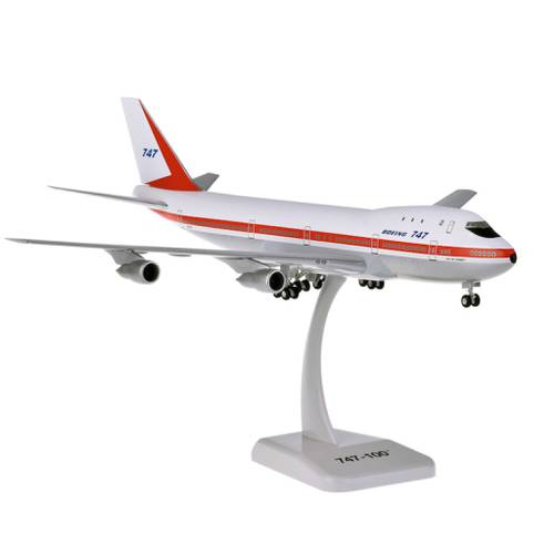 مجسم بوينغ B747-100 مقاس 1:200 بلاستيك صلب