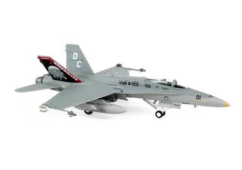 مجسم المارينز الأمريكية F/A-18C مقاس 1:200 حديد