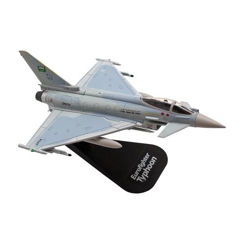 Saudi Typhoon Fighter Model 1:100 Scale Diecast -  Royal Saudi Air Force