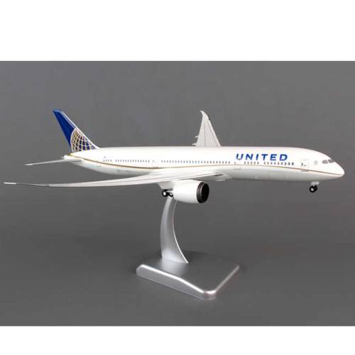 مجسم طيران يونايتد B787-9 مقاس 1:200 بلاستيك صلب