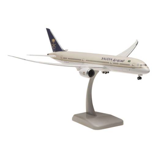 مجسم السعودية B787-9 مقاس 1:200 بلاستيك صلب