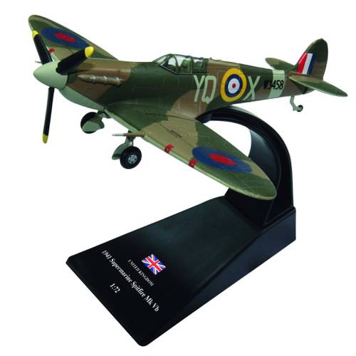 مجسم مقاتلة Spitfire مقاس ١:٧٢ حديد خفيف B40102