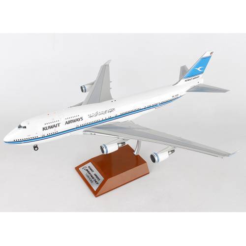 مجسم الكويتية B747-400 مقاس 1:200 حديد (الجابرية)
