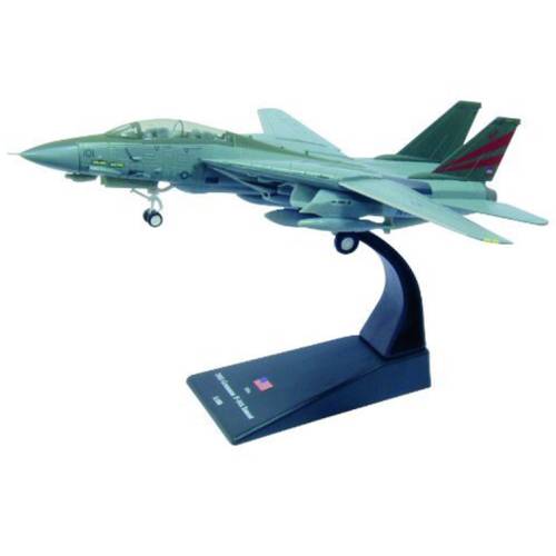 مجسم مقاتلة F-14 مقاس ١:١٠٠حديد خفيف + مجلة C40508