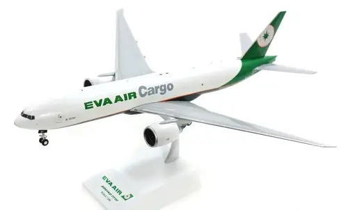 EVA AIR Cargo Boeing 777-200LRF 1:200 Scale Diecast Model by JC Wings [B-16781]