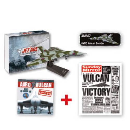 مجسم قاذفة Vulcan مقاس١:144حديد خفيف+٣هدايا A40201