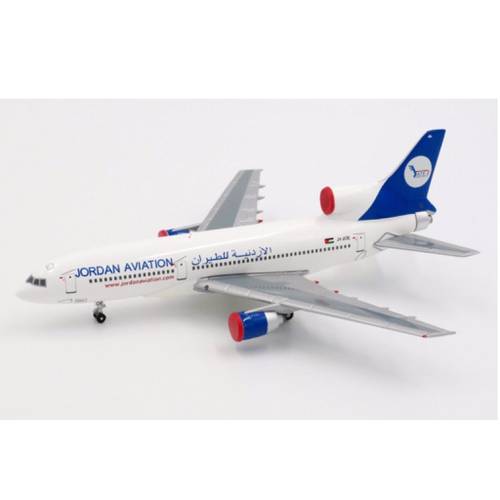 مجسم الطيران الأردني L-1011 TriStar مقاس 1:400 حديد