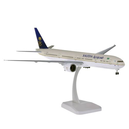 مجسم السعودية B777-300ER مقاس 1:200 بلاستيك صلب
