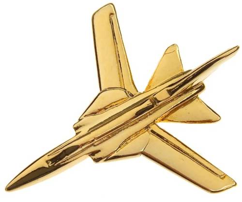 Tornado (Deployed Wings) Pin Badge Gold Plated