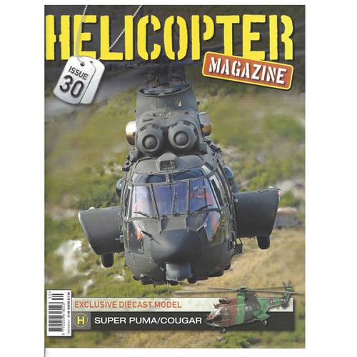 مجلة HELICOPTER مروحية Cougar عدد رقم (30) C20209