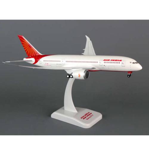 مجسم طيران الهند B787-8 مقاس 1:200 بلاستيك صلب الجديدة
