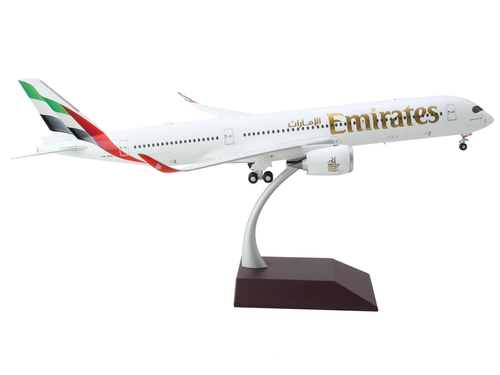 مجسم طائرة طيران الإمارات A350-900 مقاس 1:200 حديد من GeminiJets تسجيل [A6-EXB]