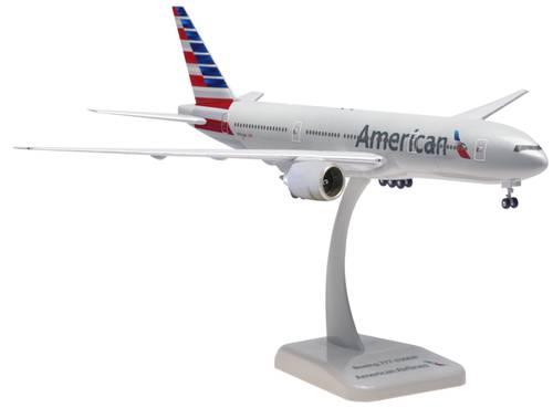 مجسم الأمريكية B777-200ER مقاس 1:200 بلاستيك صلب