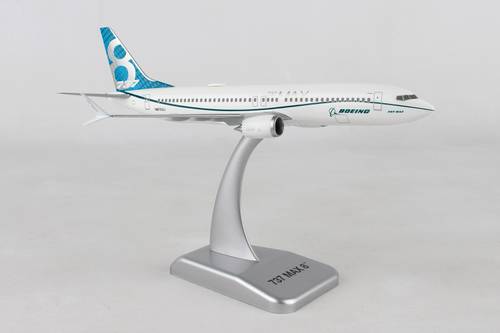 مجسم بوينغ B737 MAX 8 مقاس 1:200 بلاستيك صلب TEST