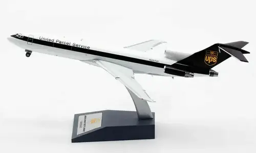 مجسم طائرة UPS للشحن B727-200F مقاس 1:200 حديد من B Models تسجيل [N207UP]