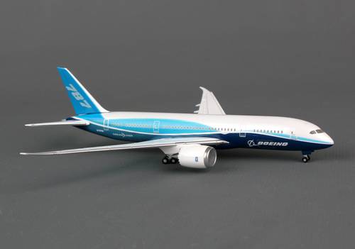 مجسم بوينغ B787-8 مقاس 1:400 حديد