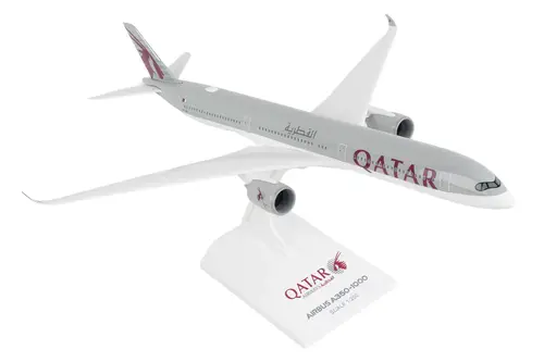 مجسم طائرة الخطوط القطرية A350-1000 مقاس 1:200 من Skymarks تسجيل [A7-ANA]