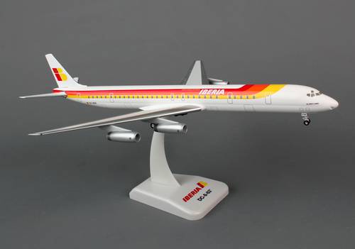 مجسم طيران آيبيريا DC-8-63 مقاس 1:200 بلاستيك صلب
