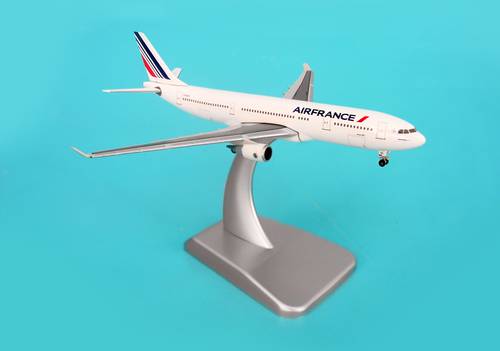 مجسم طيران فرنسا A330-200 مقاس 1:500 حديد + قاعدة