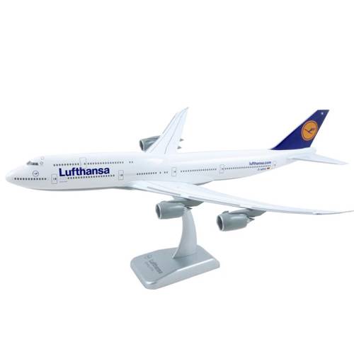 مجسم طيران لوفتهانزا B747-8 مقاس 1:200 بلاستيك صلب