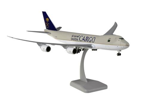 Saudia Cargo Boeing 747-8F 1:200 Scale Model by Hogan Wings 
