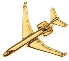 Global Express Pin Badge Gold Plated