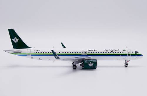 Saudia A321neo 1:400 Scale Diecast Model by JC Wings [HZ-ASAD]