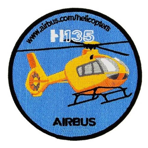 رقعة قماشية (باتش) مروحية H135 مع التصاق بالحرارة