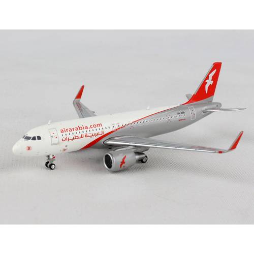 مجسم طيران العربية A320ceo مقاس 1:400 حديد