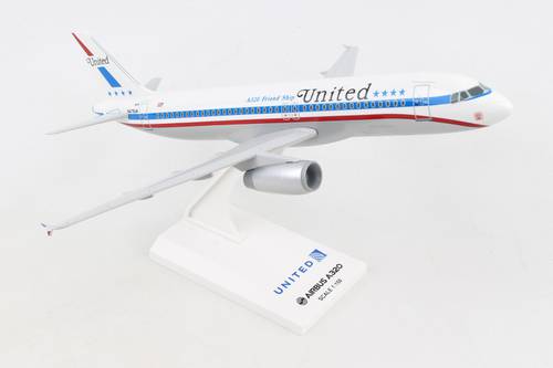 مجسم طيران يونايتد A320 مقاس 1:150 بلاستيك صلب FS