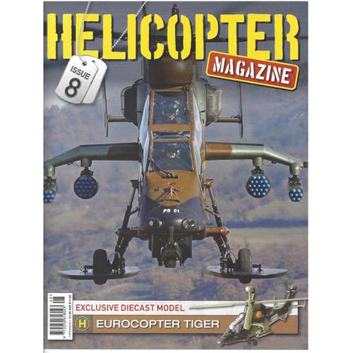 مجلة HELICOPTER مروحية Tiger عدد رقم (8)