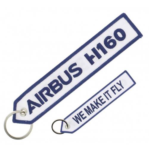 ميدالية مفاتيح مروحية H160 طول 16 سم من Airbus