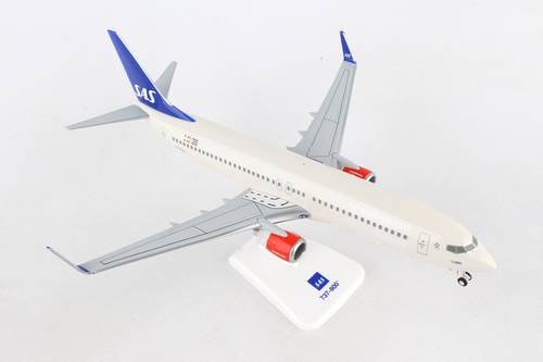 مجسم طيران SAS ط B737-800 مقاس 1:200 بلاستيك صلب
