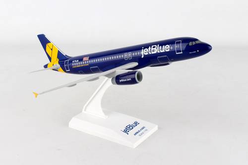 مجسم JetBlue ط A320 مقاس 1:150 بلاستيك صلب Veterans