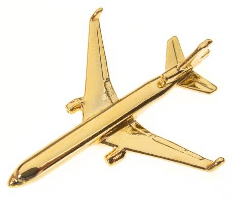 MD-11 Pin Badge Gold Plated